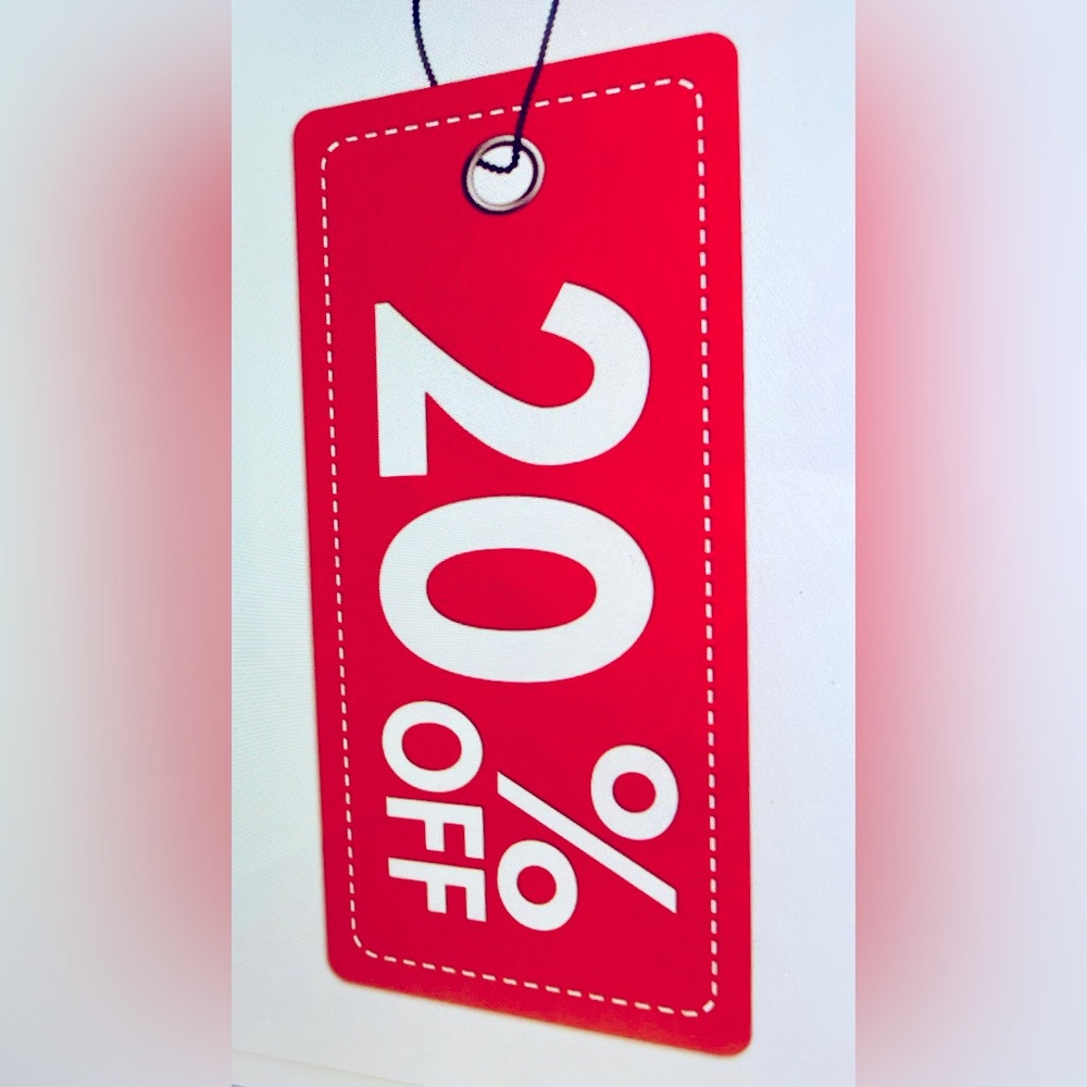 20% OFF  Any and all items available for sale!! Ends 7/5/2026 SHOP:)